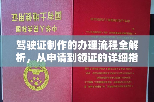 保税港区驾驶证制作的办理流程全解析，从申请到领证的详细指南